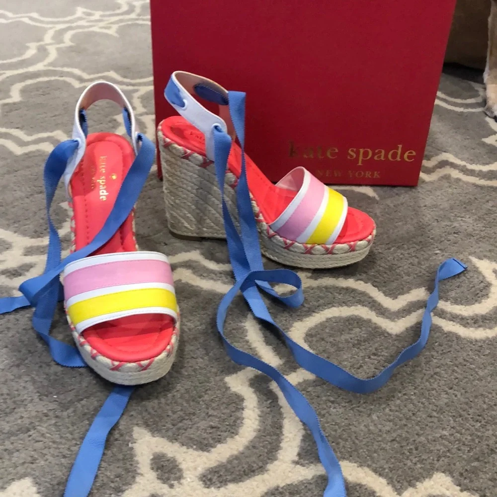 🌸Kate spade Danah in white Napa